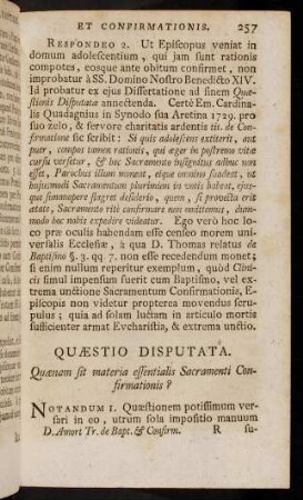 257-279, Quaestio disputata.