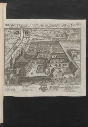 Delineation oder Abriß deß Uhralten und Königlichen Stiffts und Closters in Seeligenstatt