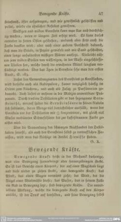 Bewegende Kräfte