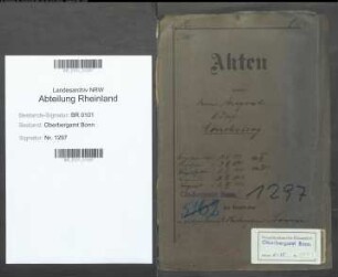 Mönckeberg; Adolf, Bergrat; Prüfungs- u. Personalakten Band 3