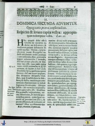 Dominica II. Adventus.