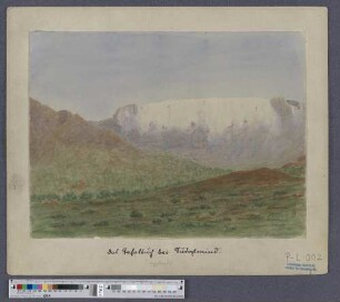 Der Tafelberg bei Südostwind