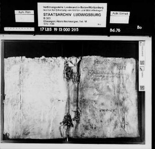Rechnungen des Amts Tannenburg, geführt von Ammann Hans Lindner (1402-1409), Ammann Jörg (1409-1411), Ammann Hans Gretzing (1411-1413), Ammann Jörg Westhusen (24.3.1413 - 9.3.1418), Ammann Hans Knaußheim (9.3.1418-1419) und Ammann Seitz Künlin (20.09.1491-30.03.1427)