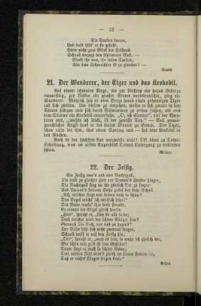 22. Der Zeisig.