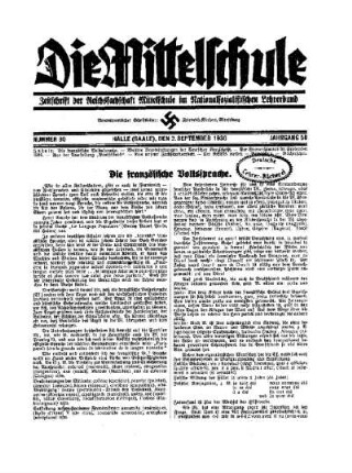 Die französische Volkssprache