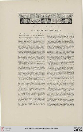 Courrier dramatique