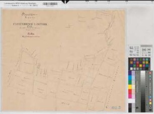 Rheine l.d.Ems (Rheine), Teilung der Katenhorner Listmark, Brouillonkarte Bl.2