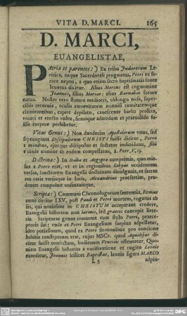 D. Marci, Evangelistae