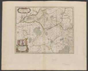 Fürstentum Anhalt und Erzstift Magdeburg: Landkarte