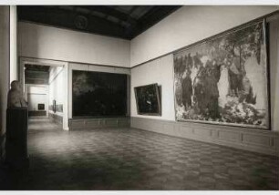 Blick in die Ausstellung der Nationalgalerie, Menzel-Saal