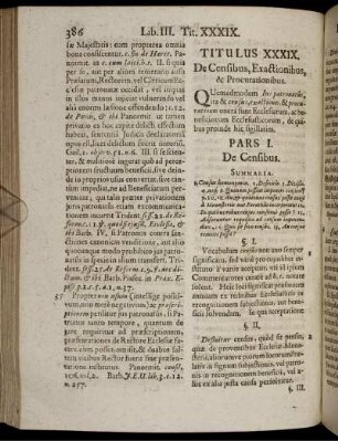 Titulus XXXIX. De Censibus, Exactionibus, & Procurationibus