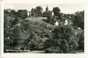 Rothschönberg. Blick nach der Kirche