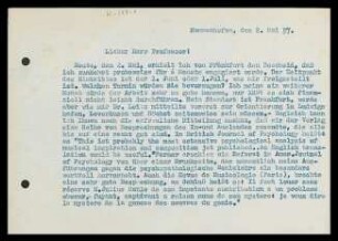 [Brief von Julius Bahle an Otto Selz vom 2. Mai 1937]