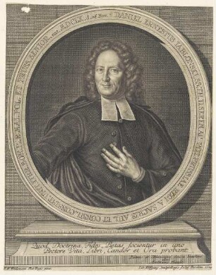 Bildnis des Daniel Ernestus Iablonski