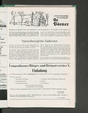Naturschutzgebiet Raakmoor