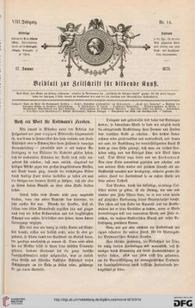 Heft 14 (17. Januar 1873)