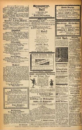 Fränkische Zeitung : Fränkische Tageszeitung ; amtliches Organ der NSDAP ; Amtsblatt aller Behörden. 1881,1/6 = Jg. 37