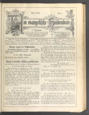 Mai 1906. Nr. 5