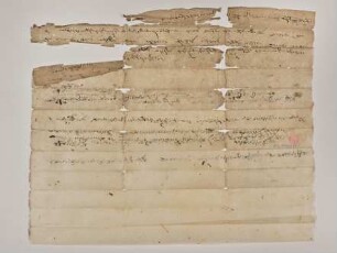 Vierteilige Aufstellung über dem Kloster Shel-dkar chos-sde zugehörende Haushalte
