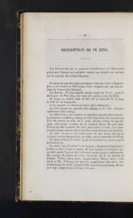 Description de Pe King.