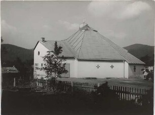 Gulbransson, Olaf Andreas ; Schliersee; Christuskirche - Rückseite (Ansicht)