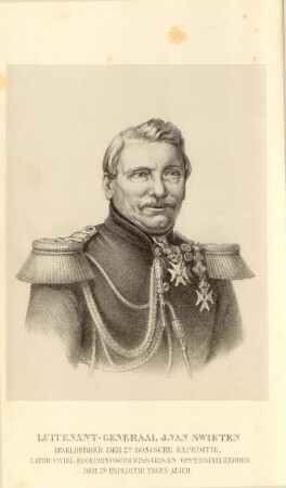 Luitenant-Generaal J. van Swieten bevelhebber der 2.e Bonische expeditie