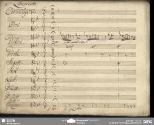 Quartetto: "Dirò dirò vorrei vorrei"