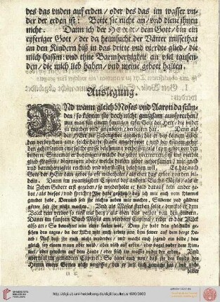Auslegung