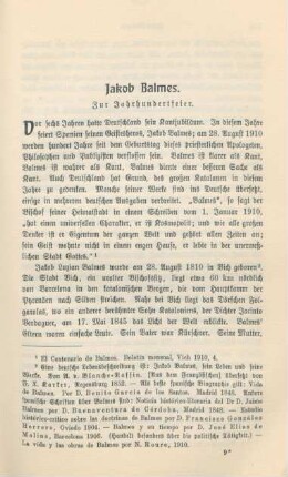 123-133 Jakob Balmes : zur Jahrhundertfeier