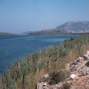 Vonítsa, Byzantinisch-italienisch-türkische Festung, Vonítsa am Ambrakischen Golf (Akarnanien), byzantinisch-italienisch-türkische Festung am Eingang in die Meerenge von Préveza