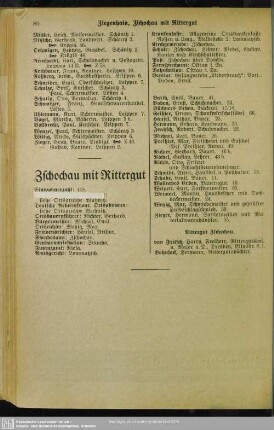 Zschochau mit Rittergut