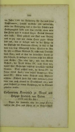 Enthauptung Konradin's zu Neapel und Herzogs Friedrich von Baden
