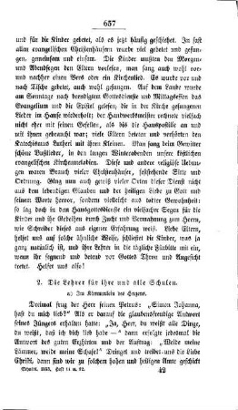 Vom Gebet in und für die Schulen