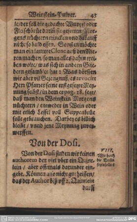 Von der Dosi