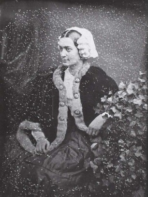 Damenbildnis : H. Krone, 1852
