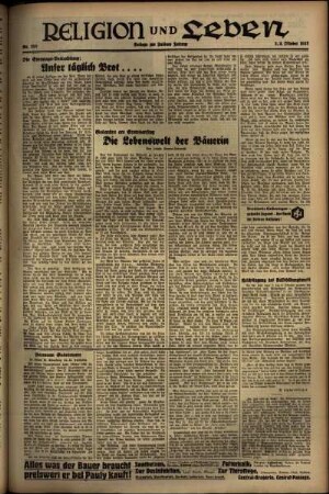 Dritte Ausgabe vom Samstag, den 02. Oktober 1937.