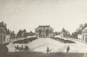 Ansicht des Palais im großen Garten