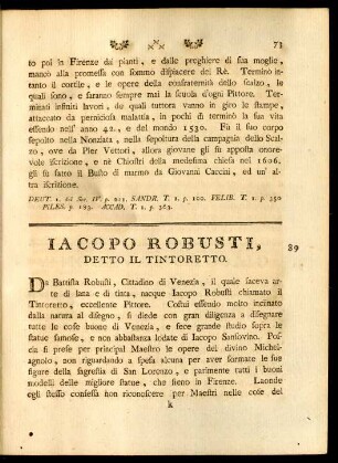 Iacopo Robusti, Detto Il Tintoretto