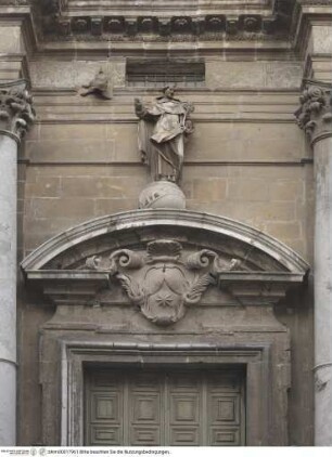 Zyklus von Heiligen des Dominikanerordens, Heiliger Dominikus auf der Weltkugel