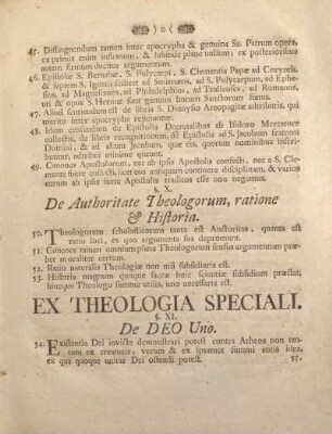 Ex theologia speciali.