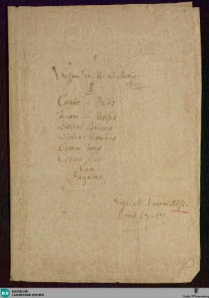 Vespers - Don Mus.Ms. 1349 : V (4), orch, org; D