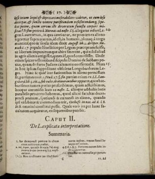 Caput II. De L. explicatæ interpretatione.