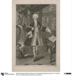 Porträt des Friedrich III. von Brandenburg-Bayreuth