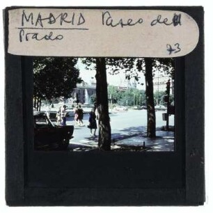 Madrid, Paseo del Prado