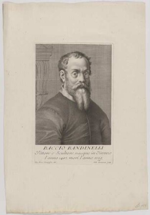 Bildnis des Baccio Bandinelli