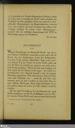Die Ohrfeige