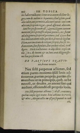 De Partibus Orationis, brevis notatio
