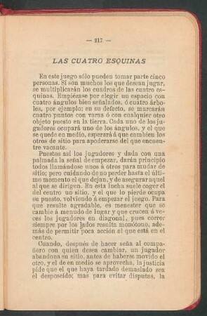Las cuatro esquinas