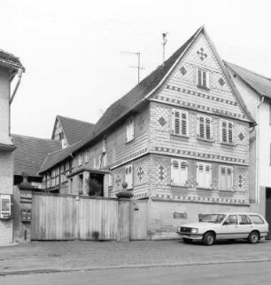 Fachwerkwohnhaus; Ranstadt, Kirchbergstraße 12