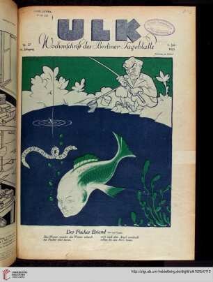 Hefte 27-31, Juli 1925